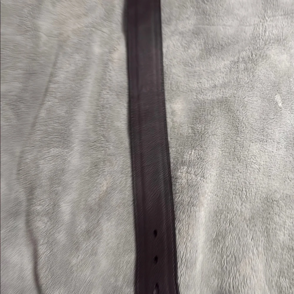 Levi's Brown Leather Belt Classic Metal Buckle